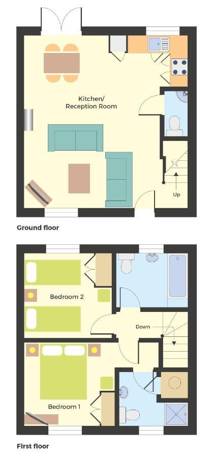 Eyam Cottage - Darwin Lake Holiday Village Матлок Екстер'єр фото